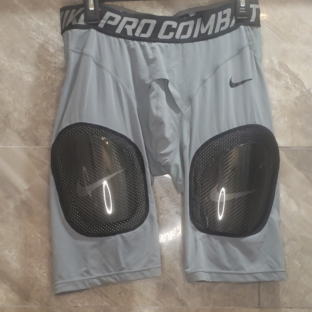 Nike Pro Combat Hyperstrong Carbon Fiber Hard Plate Pad Shorts, Men's Size 2XL